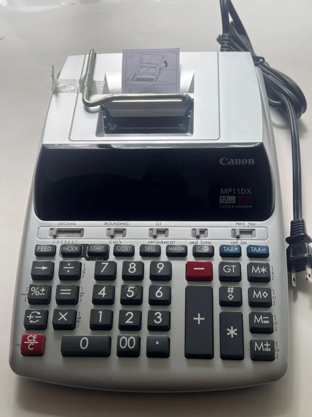 Brand New without the Box!!!! Canon MP11DX Printing Calculator
